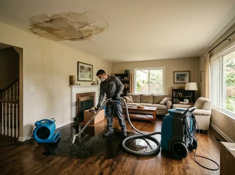 attic-pipe-burst-ceiling-drip-008 — frequently asked questions, Water Damage Restoration & Carpet Care in Rockwell City, IA